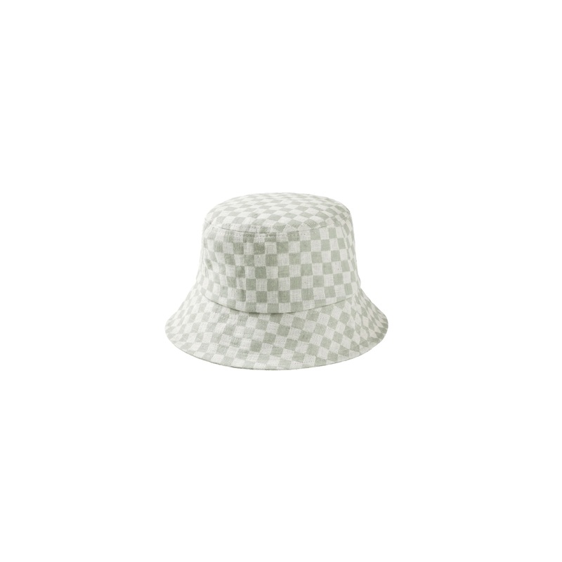 Rylee + Cru Bucket Hat – Sage Check