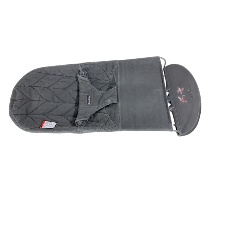 BabyBjorn Bouncer Bliss, Anthracite Cotton Petal Quilt, Dark Gray Frame