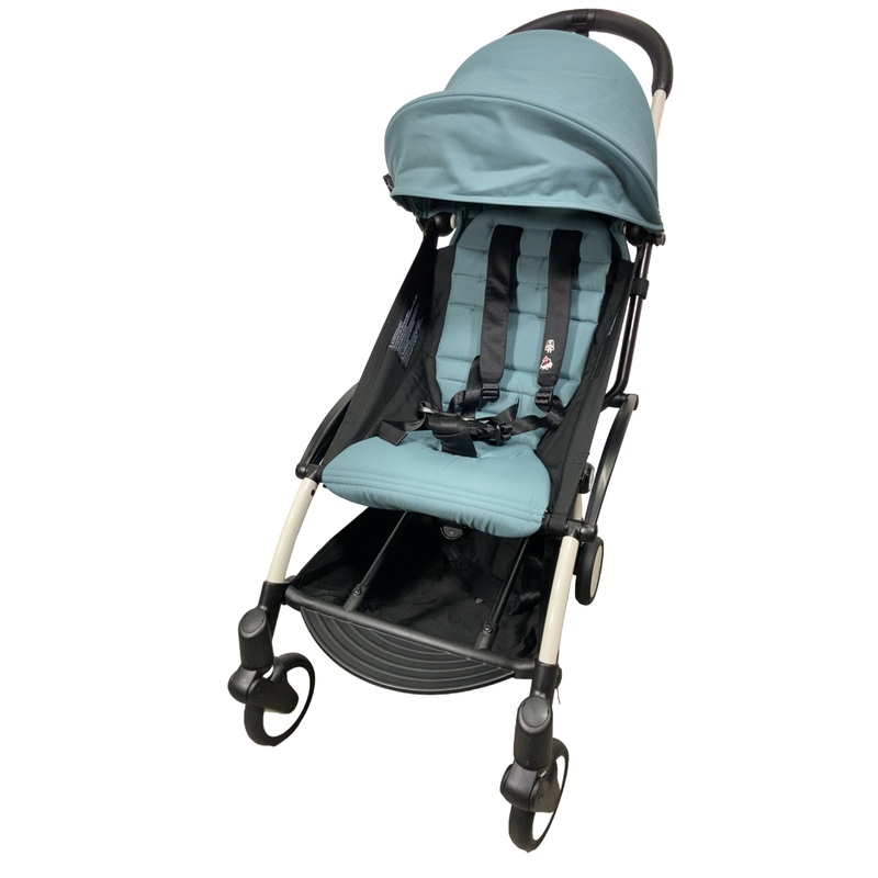 Babyzen YOYO2 Complete Stroller, 2023, White with Aqua