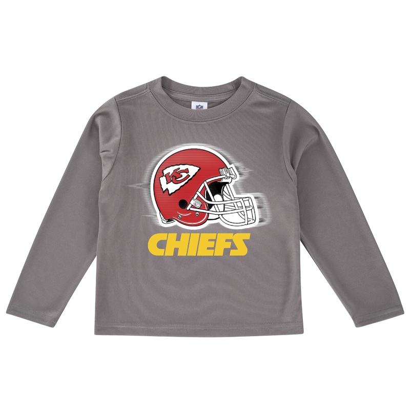 Kansas City Chiefs Toddler Boys’ Long Sleeve Logo Tee