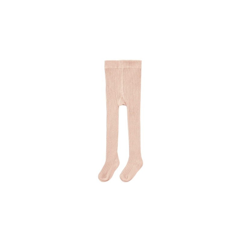 Rylee + Cru Ribbed Tights – Rose