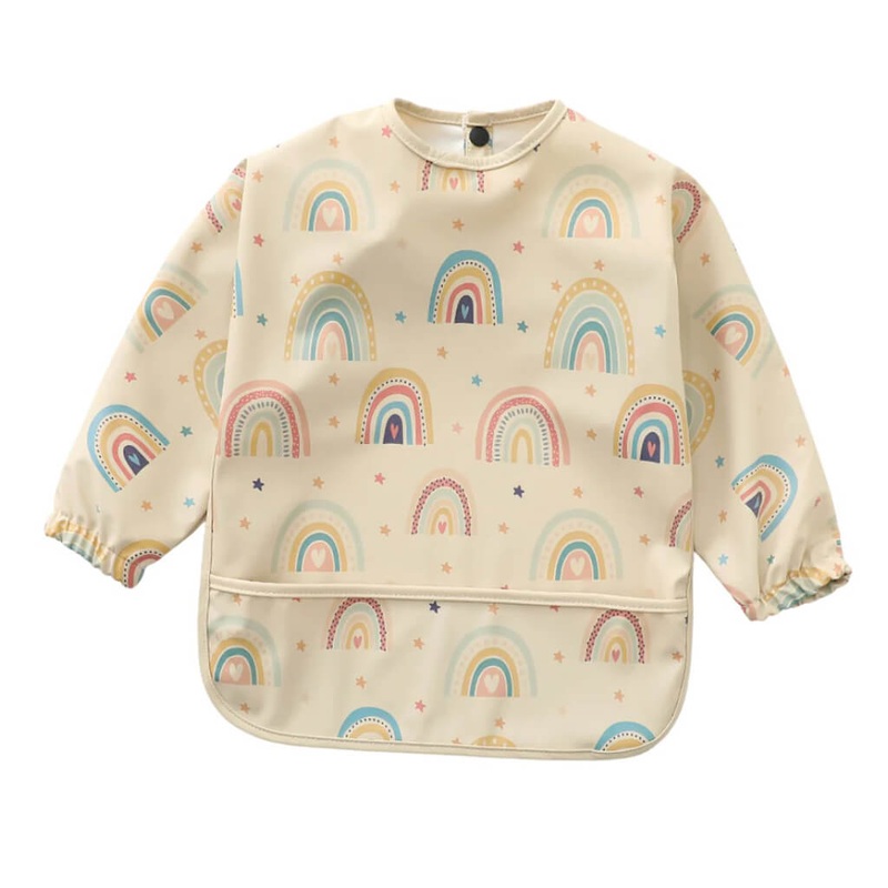 Smock Bib Rainbow