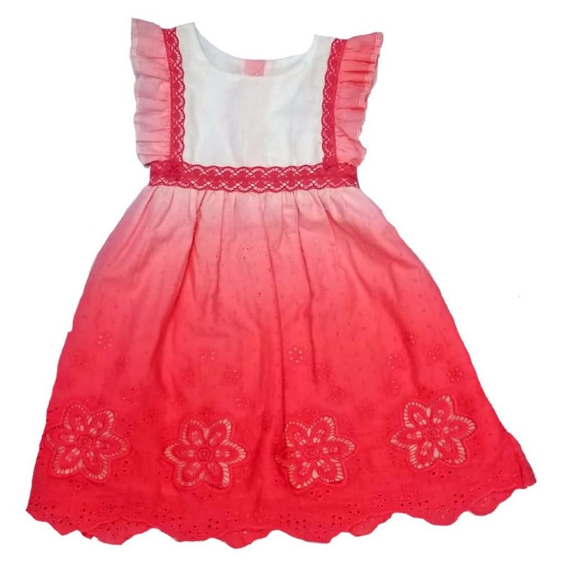 Summer Blooms Little Big Girls Dress