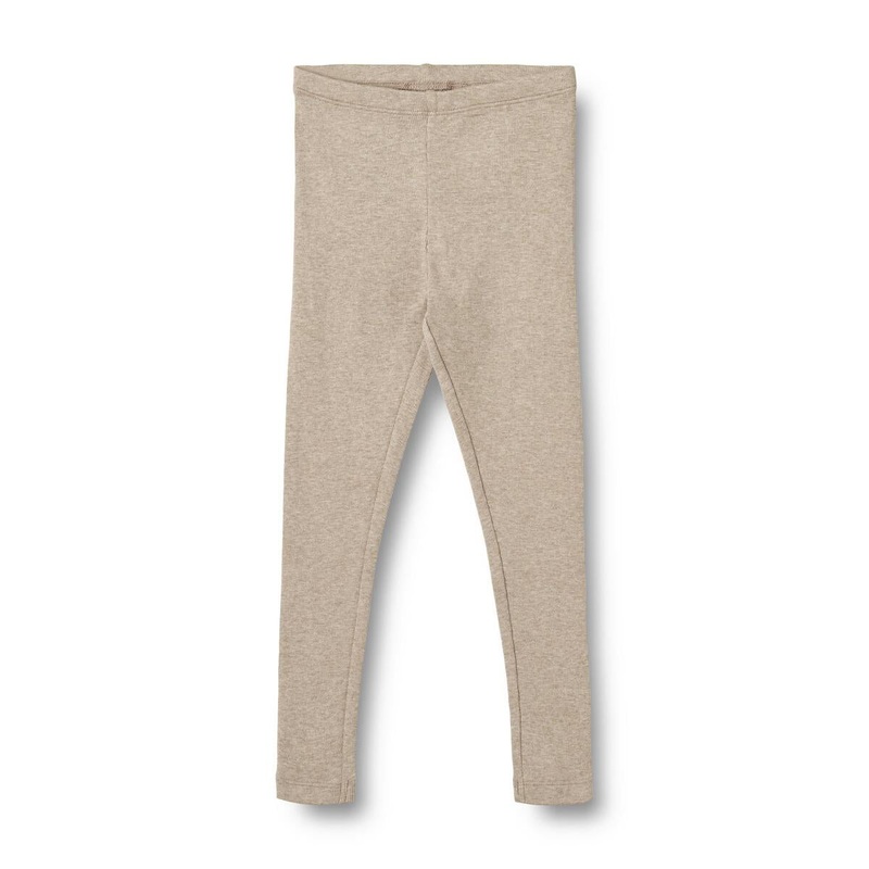 Wheat Organic Rib Leggings – Gravel Melange