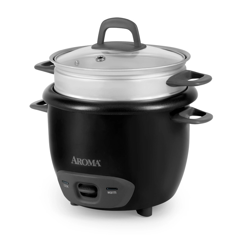 6-Cup Rice & Grain Cooker – ARC-743-1NGB, Black