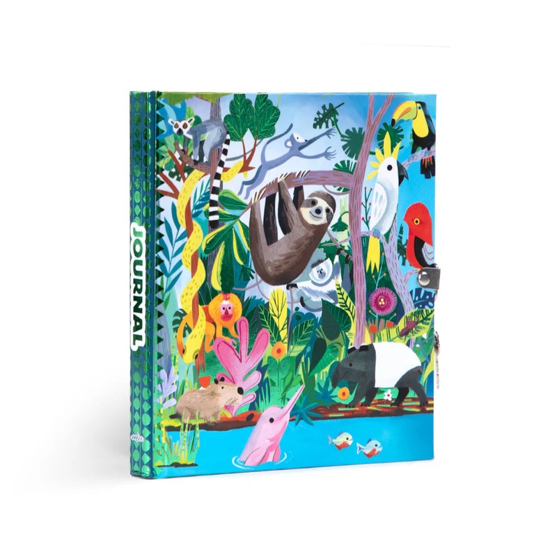 eeBoo Rainforest Animals Journal