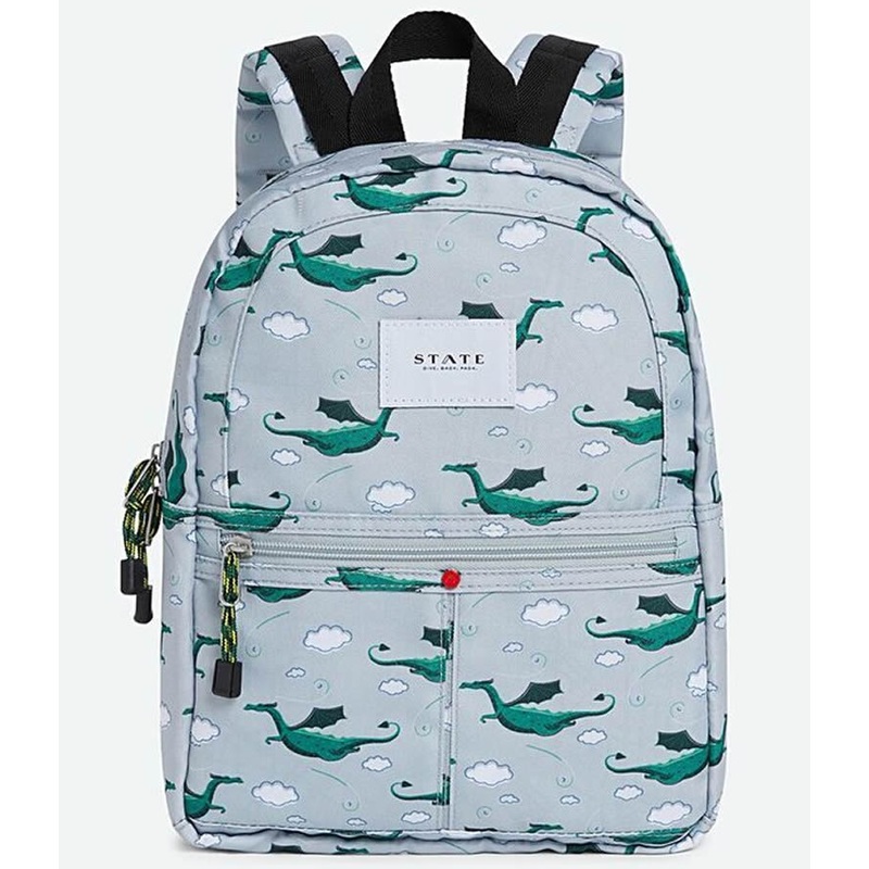 State Bags Mini Kane Kid Backpack – Gray Multi