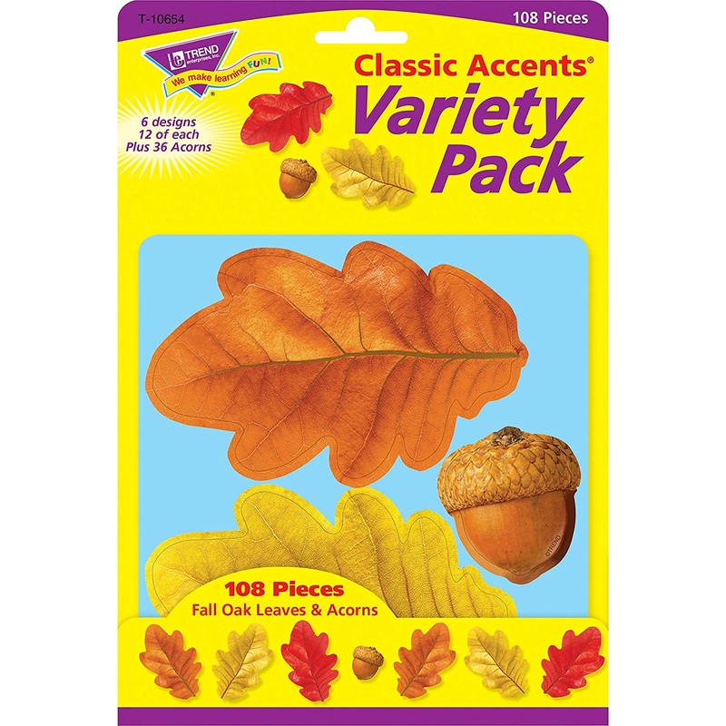 Trend Classic Decorative Accent, Multicolor 108 per Pack