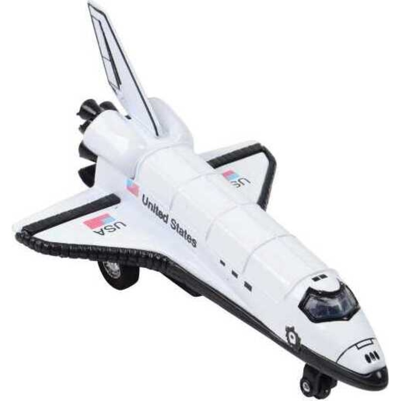 US Toy Space Shuttle Die Cast Pull Back