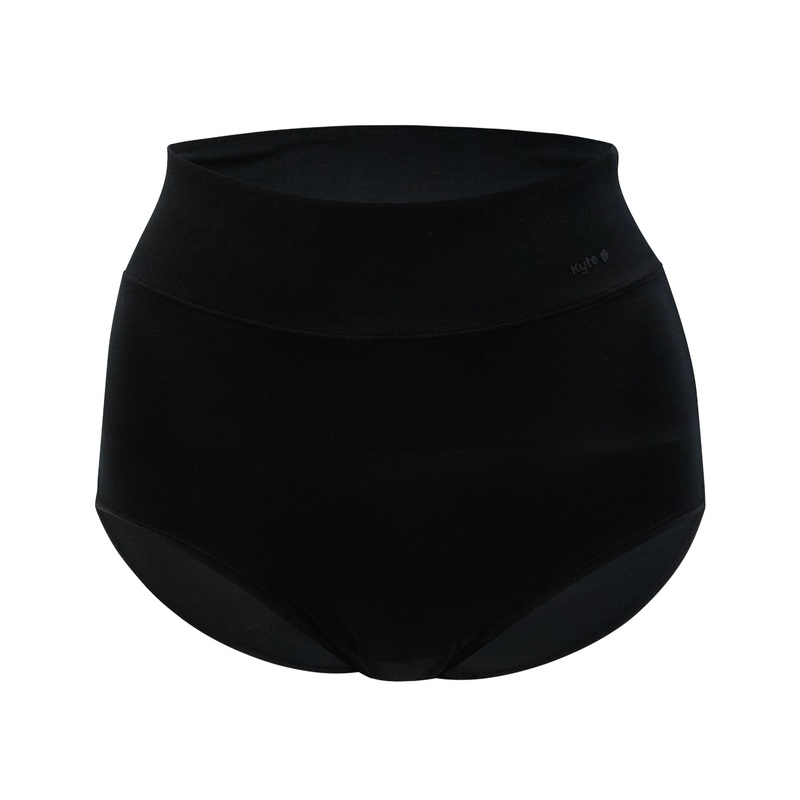 Women’s High-Waisted Brief in Midnight