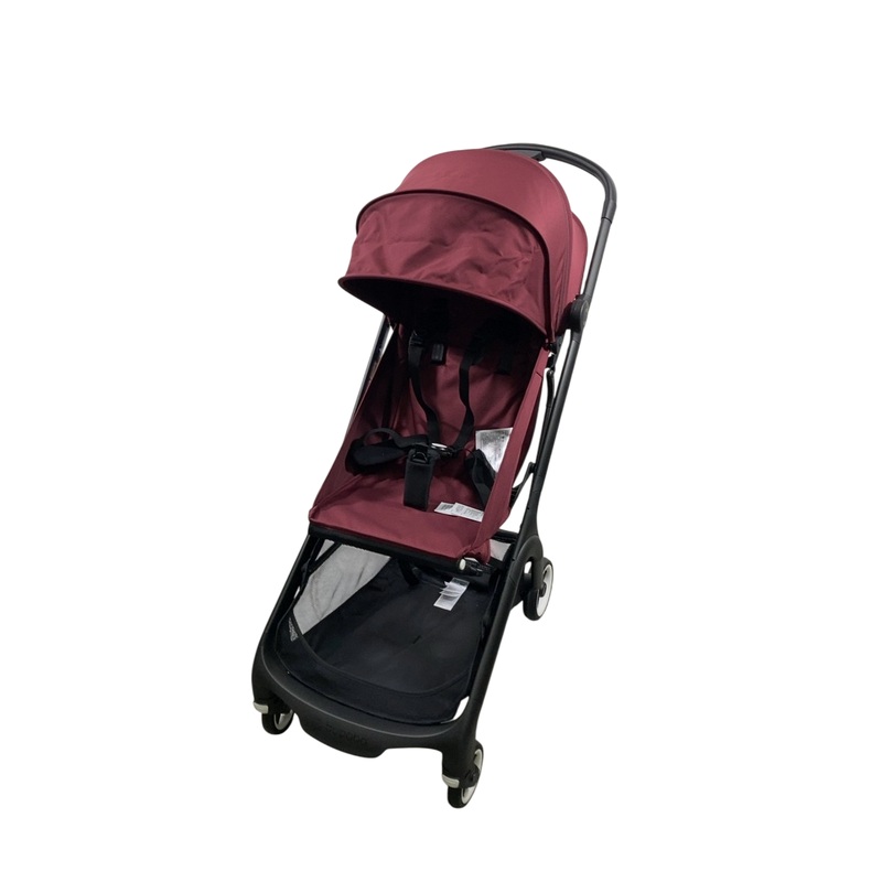 Bugaboo Butterfly Stroller, 2024, Black, Dark Cherry, Dark Cherry