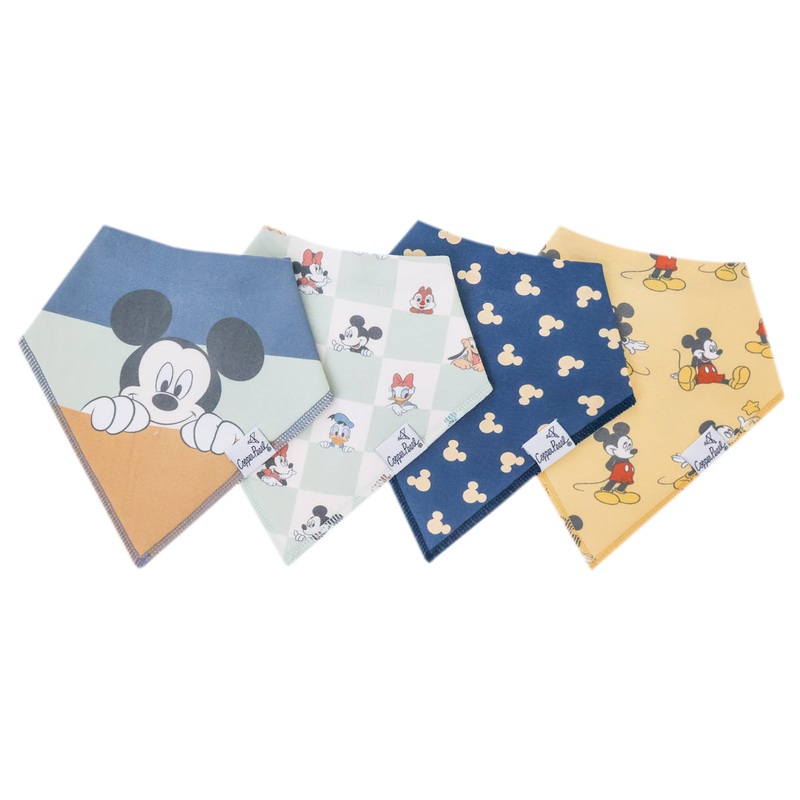 Copper Pearl Baby Bandana Bibs | Mickey Mouse and Friends