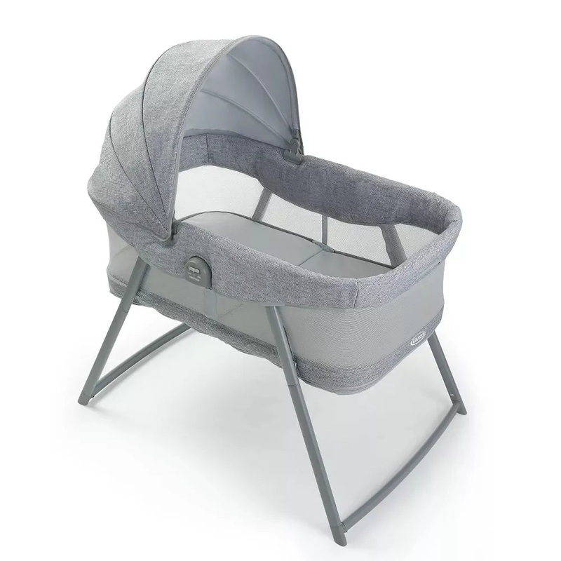 Dream More 3-in-1 Travel Bassinet – Gray (See Description)