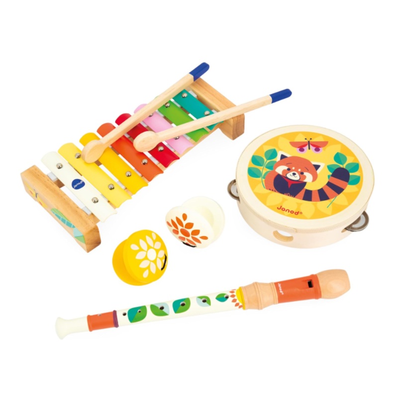 Janod Rainbow Musical Instrument Set