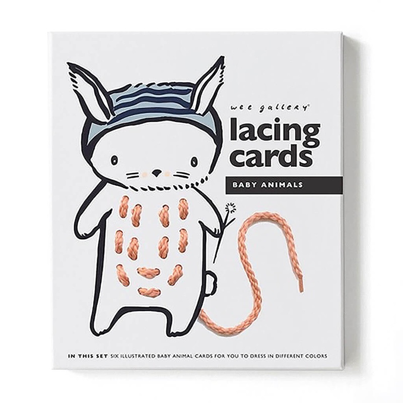 Lacing Cards – Baby Animals