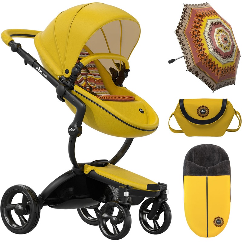 Mima Xari Complete Stroller, Limited Edition – Yellow