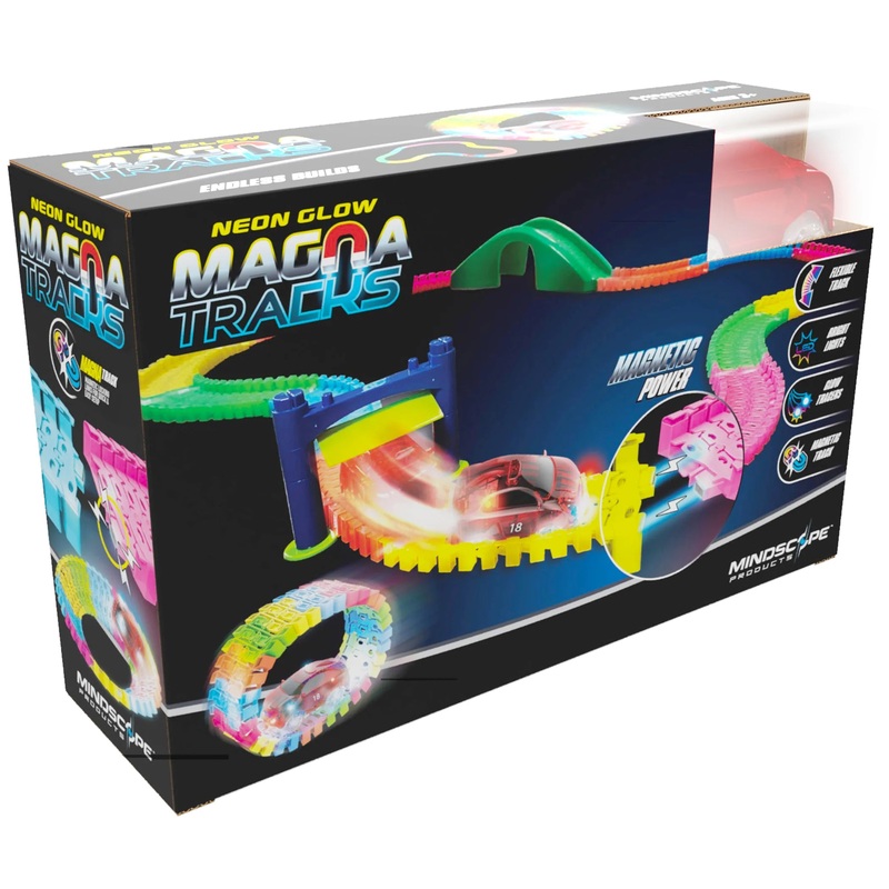 Mindscope MagnaTracks Twister Tracks – Neon Glow
