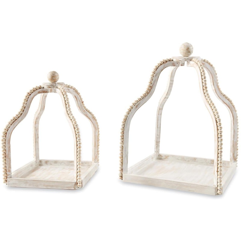 Mud Pie Beaded Lantern Set