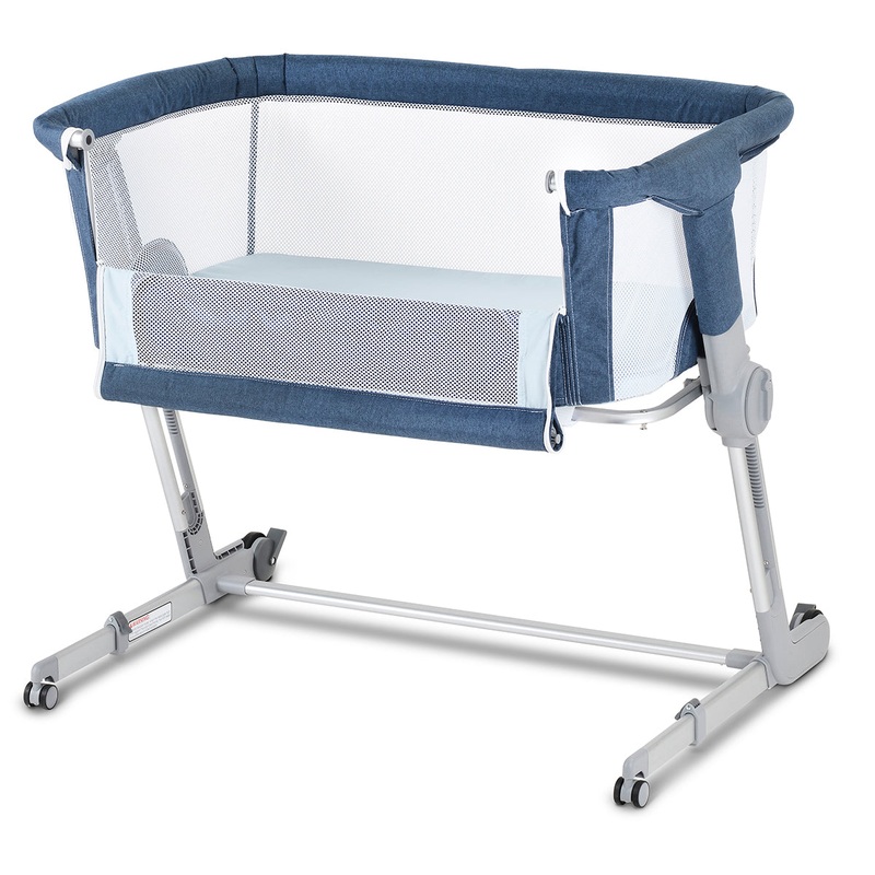 Unilove Hug Me Plus 3-in-1 Bedside Sleeper – Airflow Blue