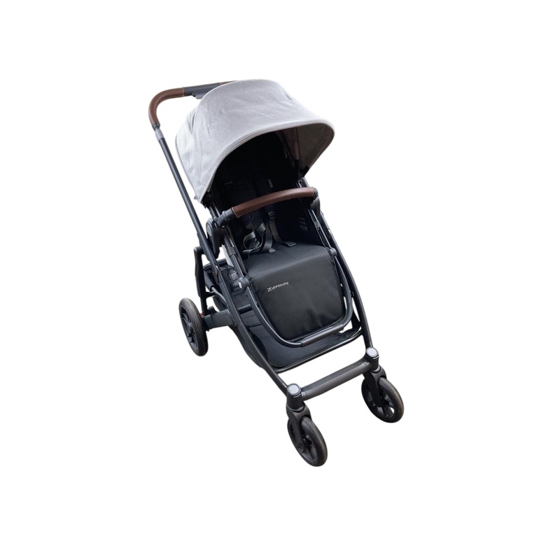 UPPAbaby CRUZ V2 Stroller, 2022, Anthony(White and Grey Chenille)
