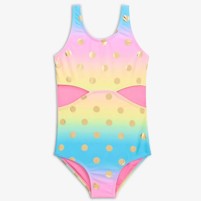 Appaman – Erika One Piece Swimsuit – Rainbow Dots