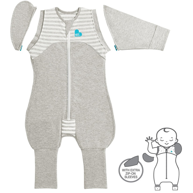Love to Dream Swaddle UP Transition Suit, 1.0 TOG, Medium – Gray