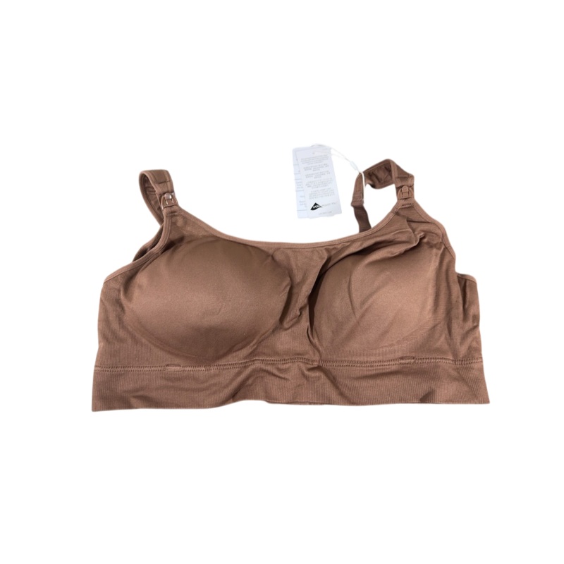 Momcozy All-in-One Super Flexible Pumping Bra, Chocolate, 2X-Large