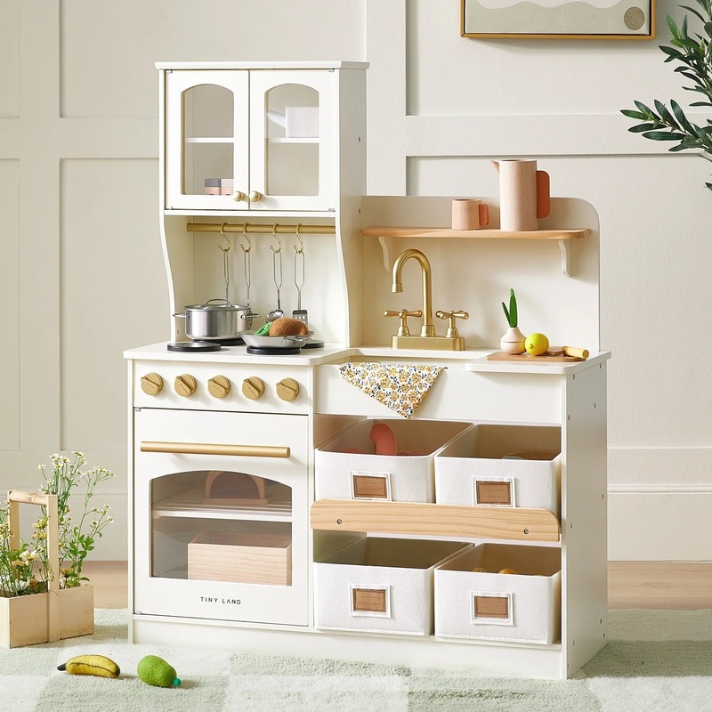 Tiny Land Serenity Play Kitchen – Cream