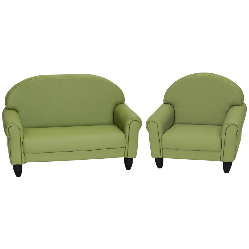 AS WE GROW Chair and Sofa Set  Sage