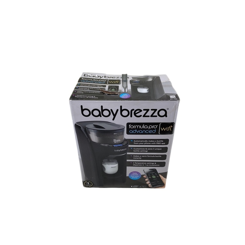 Baby Brezza Formula Pro Advanced WiFi Baby Formula Dispenser, Black