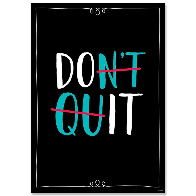 Don’t Quit Poster
