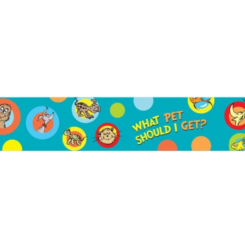 Dr. Seuss What Pet Should I Get? Deco Trim