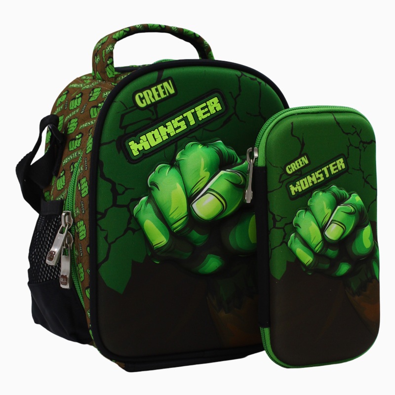 Hulk School Set (Lunch Bag + Pencil Case)