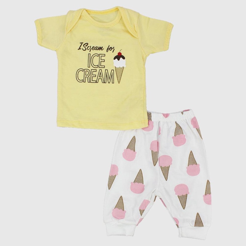 Ice Cream Short-Sleeved Pajama