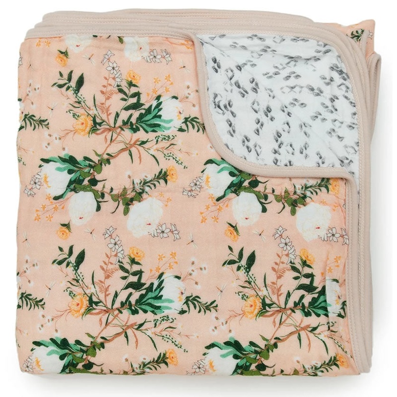 Loulou Lollipop Luxe Muslin Quilt – Blushing Protea