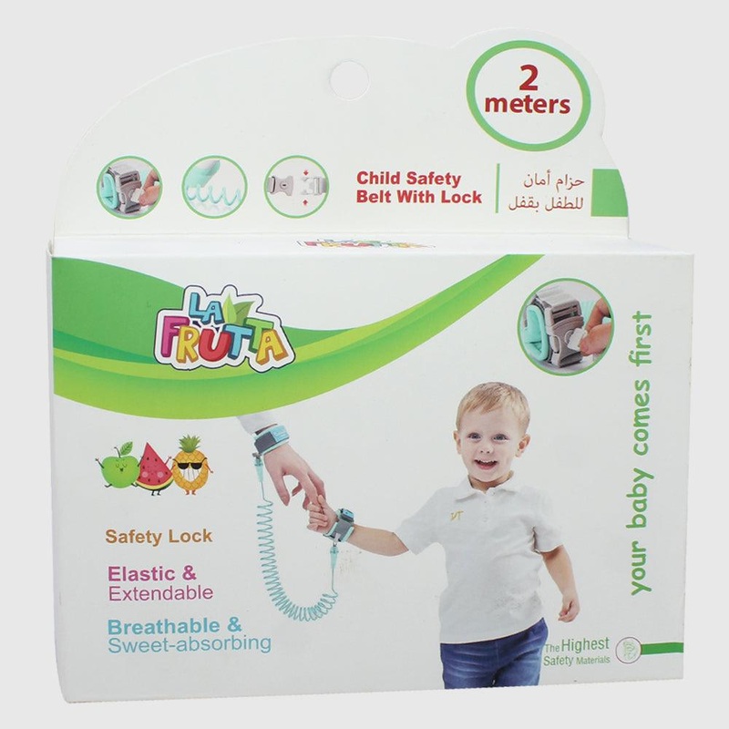 Pink La Frutta Child Safety Belt With Lock (2 Meters)