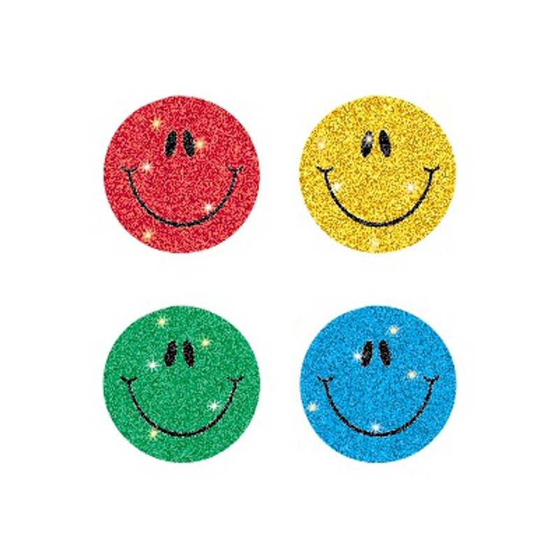 Smiley Faces, Multicolor Chart Seals