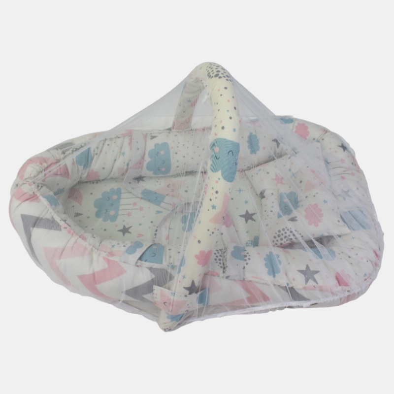 Baby Carrier/Carrycot  Zigzag Off-White Design
