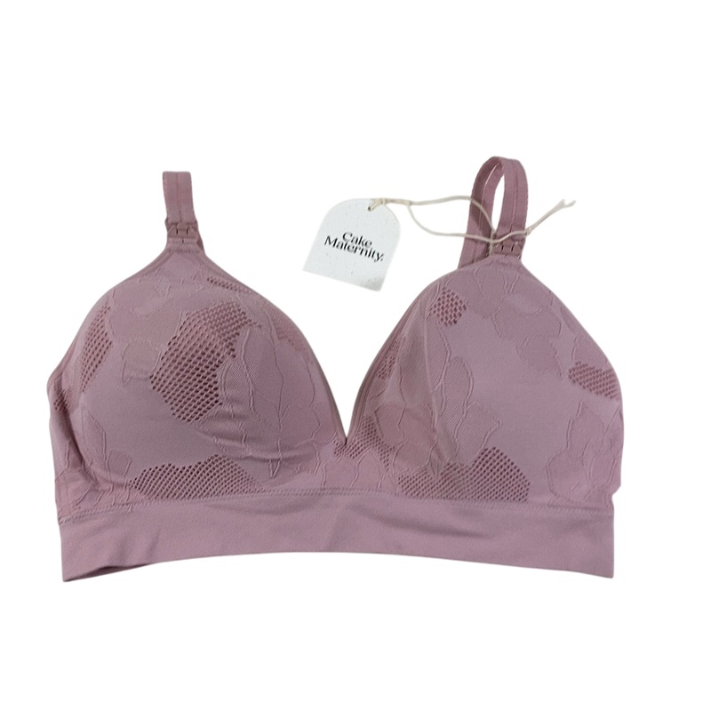 Cake Maternity Freckles Busty Recycled Wirefree Nursing Bra, Mauve, Busty (F-H), Medium (F-H)