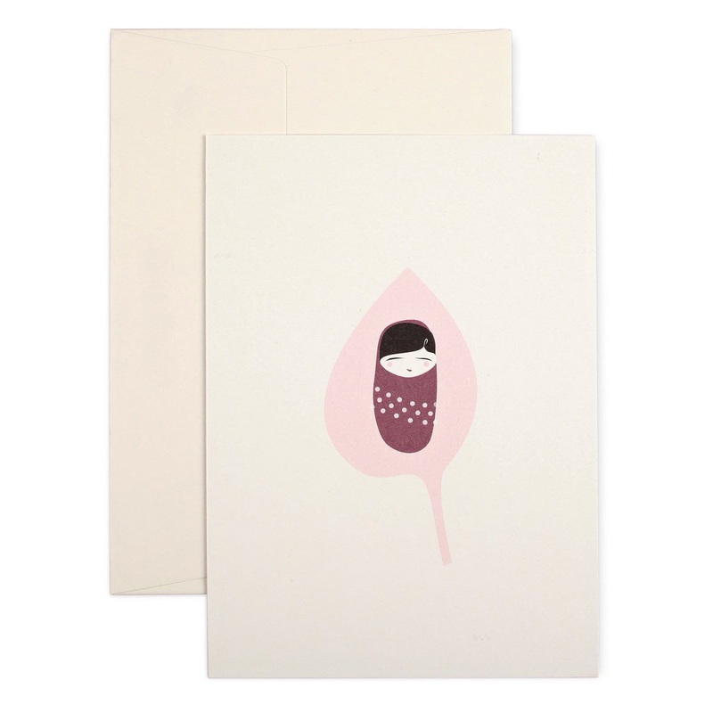 German Greeting Card – It’s A Girl