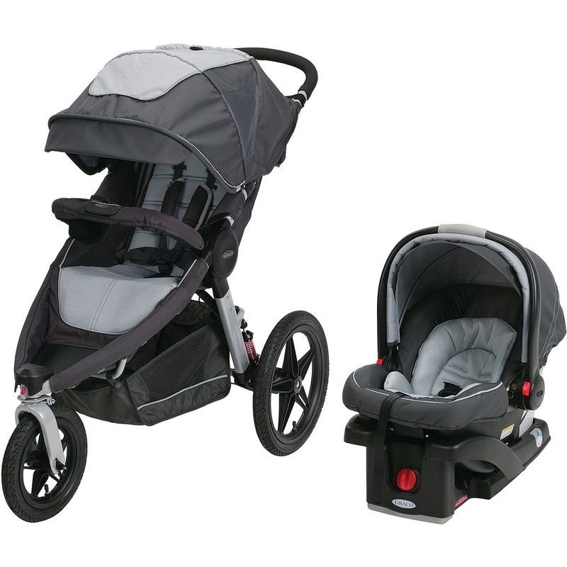 Graco Relay Click Connect Travel System – Glacier