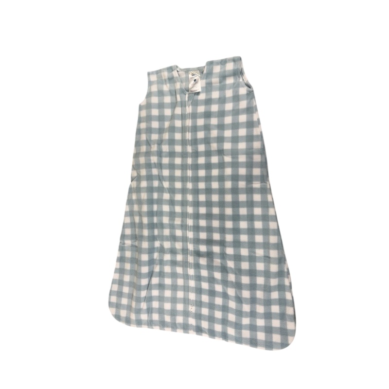 Halo Micro-Fleece SleepSack, Large, Gingham Blue
