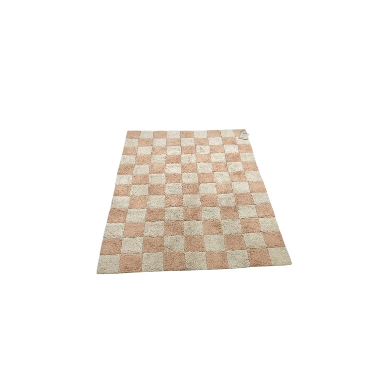 Lorena Canals Kitchen Tiles Washable Rug, 4′ X 5’3″, Rose