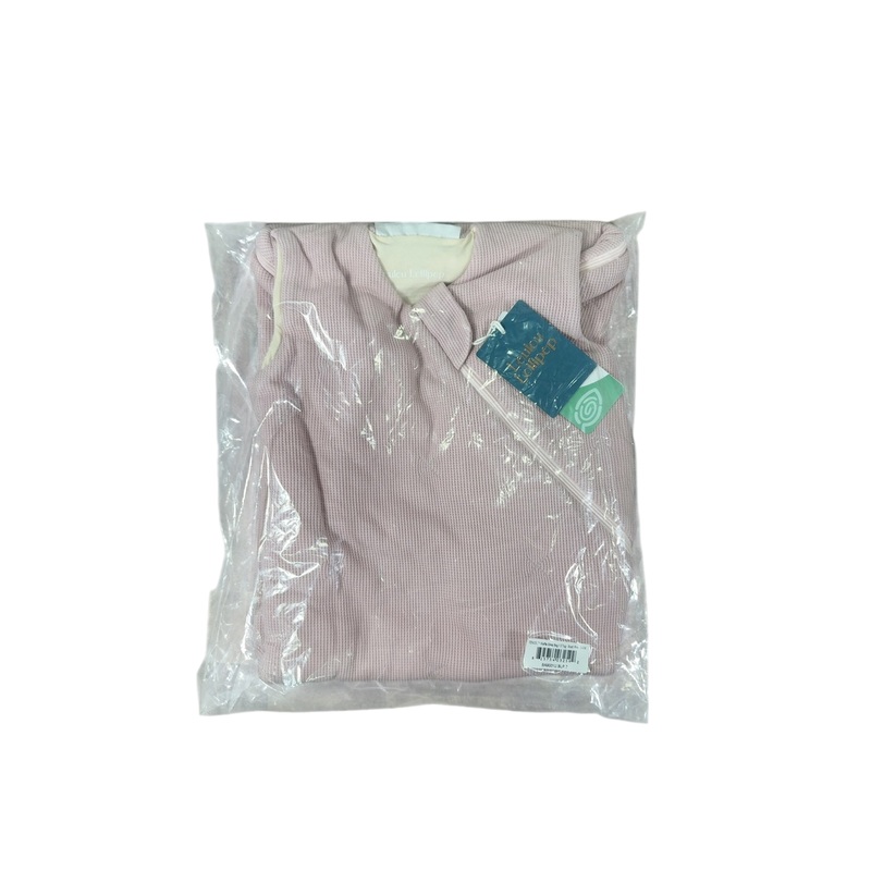LouLou Lollipop Tencel Sleep Bag, Blush Pink, 0-6 Months, 1.0 TOG, Waffle