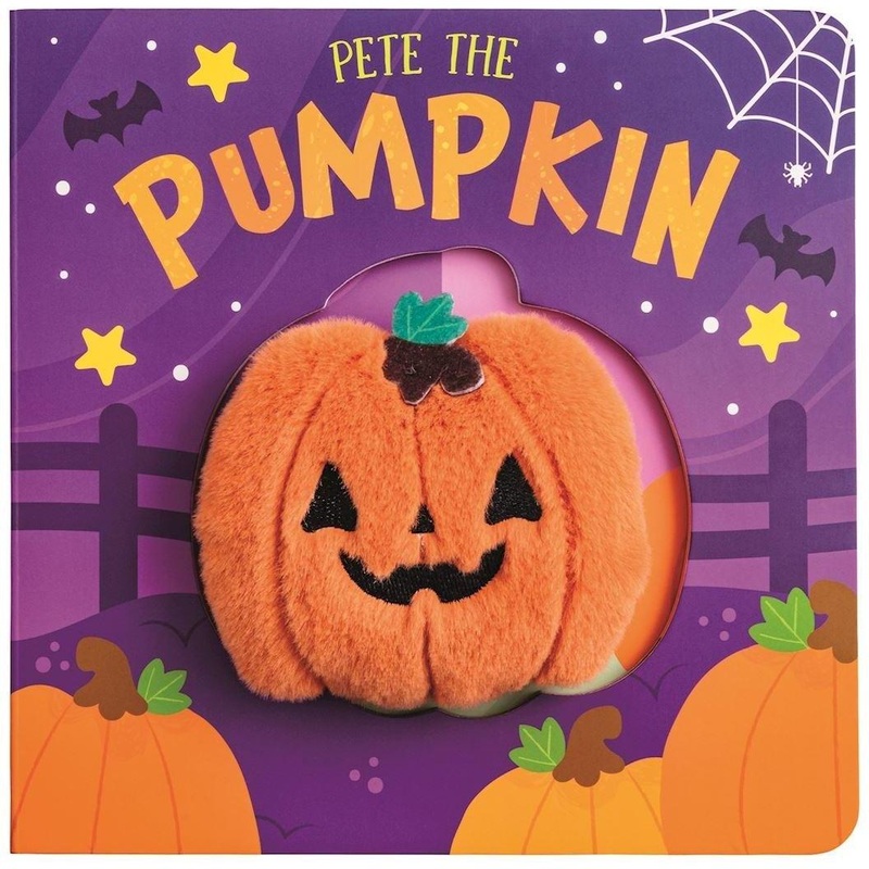 Mud Pie Pumpkin Halloween Plush Book