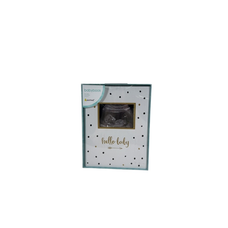 Pearhead Baby Memory Book, Polka Dot