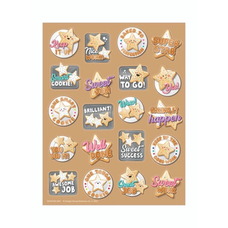 Star Cookies Scented Stickers