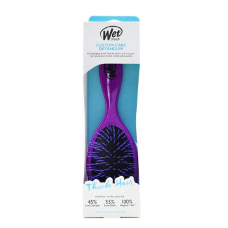 Wet Brush Thick Hair  Purple