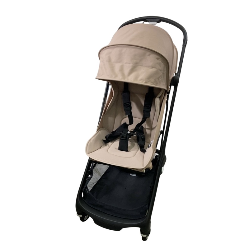 Bugaboo Butterfly Stroller, 2024, Black, Desert Taupe, Desert Taupe