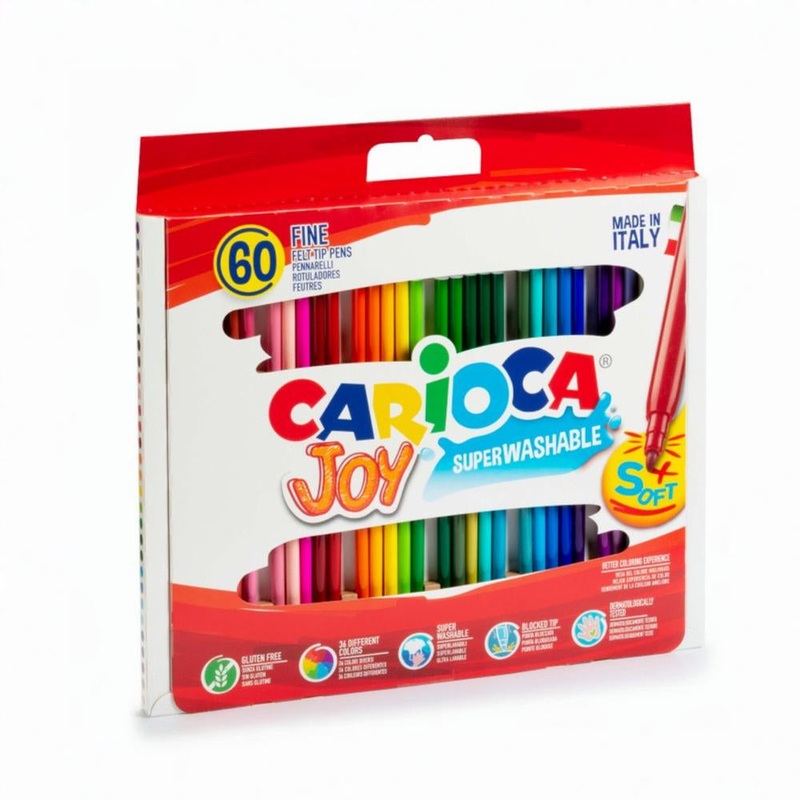 Carioca Joy Super Washable Colors  60 Colors